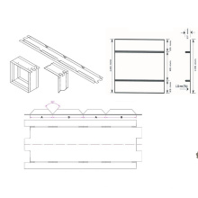 VCD Frame Roll Forming Machine in Qatar